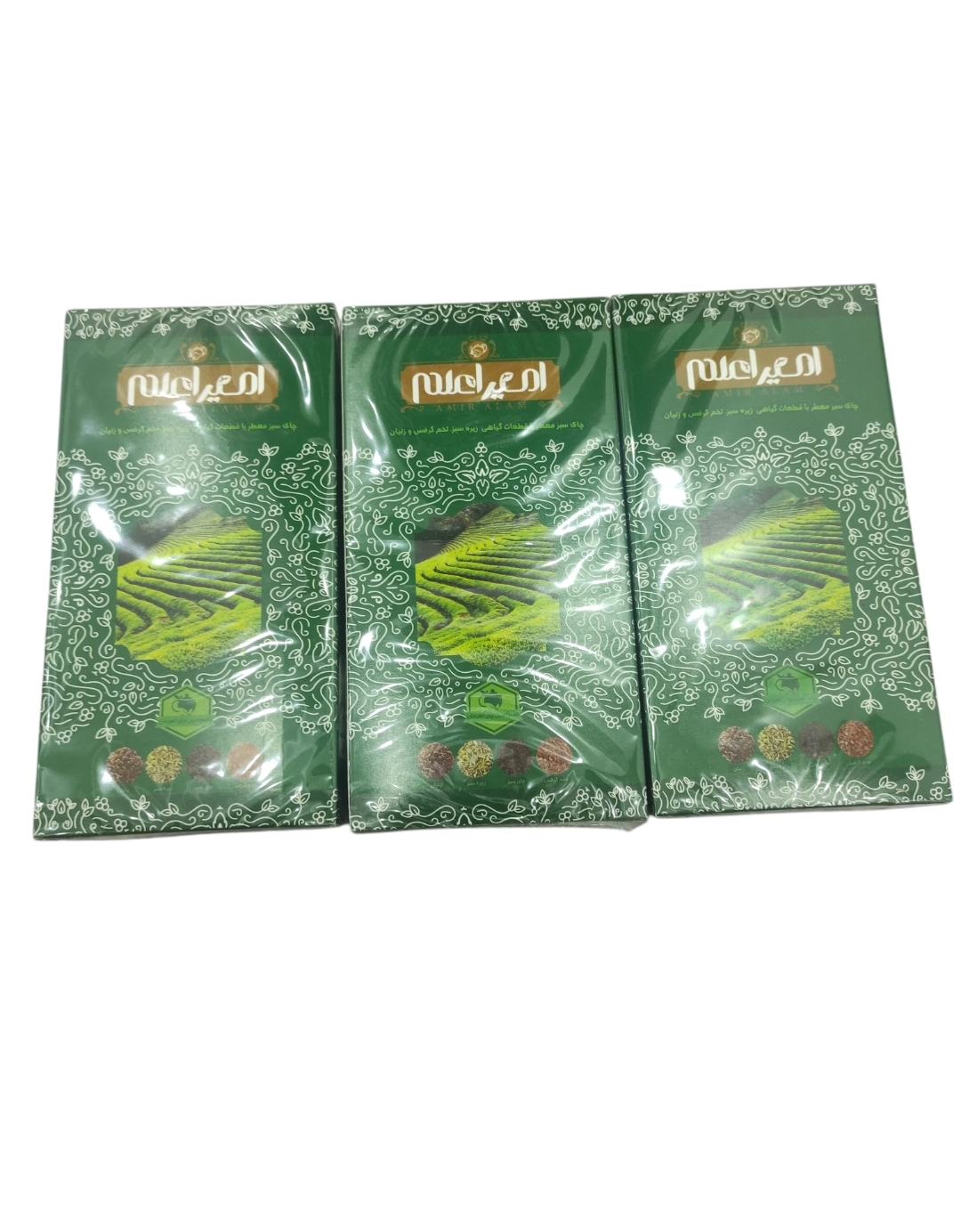 دمنوش لاغری امیر اعلم پک ۳ عددی