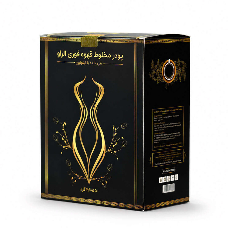 پودر مخلوط قهوه(لاغری) فوری غنی شده با اینولین