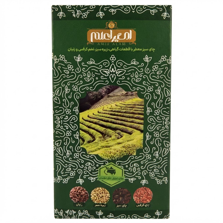 چای سبز امیراعلم پک اصلی 5040 300گرمی